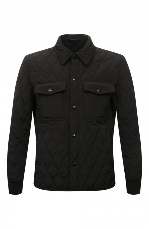 Утепленная куртка Tom Ford. Цвет: чёрный