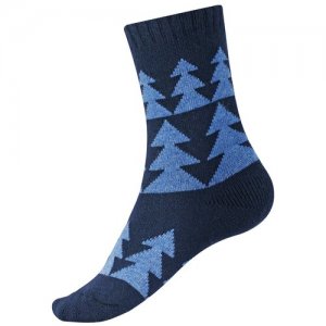 Детские носки Snowflower (6681, Синий, 20-21 (размер обуви 34-37)) Reima. Цвет: синий