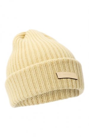 Кашемировая шапка Agnona. Цвет: жёлтый