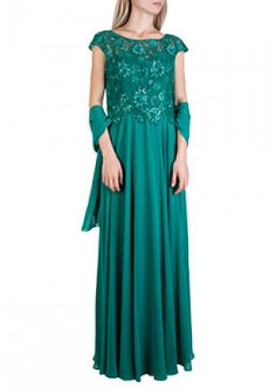 Платье MIKAEL. Цвет: зеленый