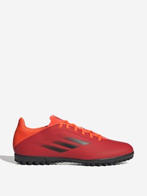 Бутсы мужские X Speedflow.4, Красный adidas. Цвет: красный