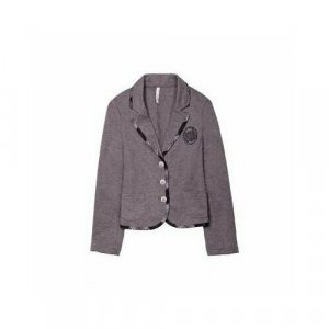 Пиджак, размер 122-60, синий, серый Boom. Цвет: синий/серый