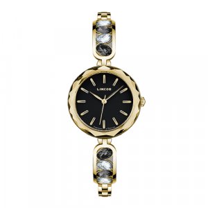 Наручные часы LINCOR 4037B-2, серый, золотой. Цвет: серый/золотистый/разноцветный/черный