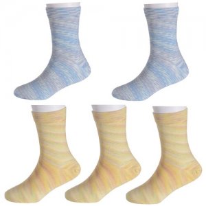 Комплект из 5 пар детских носков LORENZLine микс 1, размер 16-18. Цвет: мультиколор