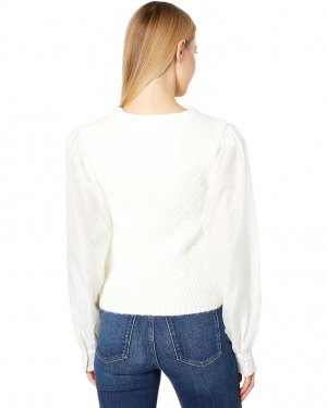 Свитер ASTR the Label Bijoux Sweater, белый