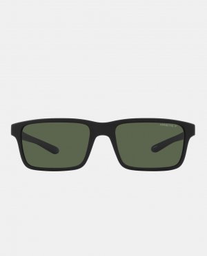 Черные мужские солнцезащитные очки прямоугольной формы с поляризационными линзами , черный Arnette