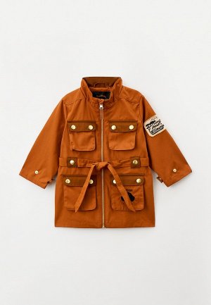 Куртка Mini Rodini. Цвет: коричневый