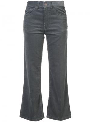 Укороченные расклешенные джинсы Marc Jacobs. Цвет: серый
