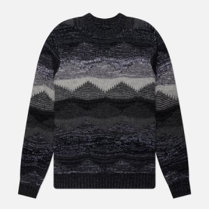 Мужской свитер Abstract Crew Neck SOPHNET.. Цвет: чёрный