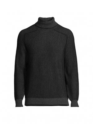 Двусторонний кашемировый свитер Dinghy Roll , черный Sease