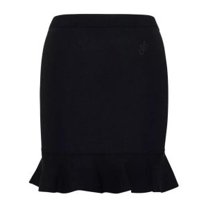 Юбка viscose blend skirt , черный J.W. Anderson