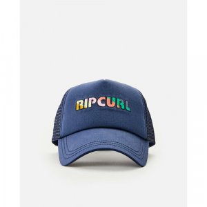 Бейсболка , размер OneSize, синий RIP CURL. Цвет: синий