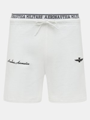 Шорты Aeronautica Militare. Цвет: белый