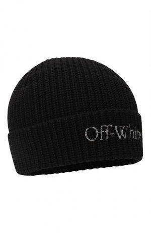 Шерстяная шапка Off-White. Цвет: чёрный