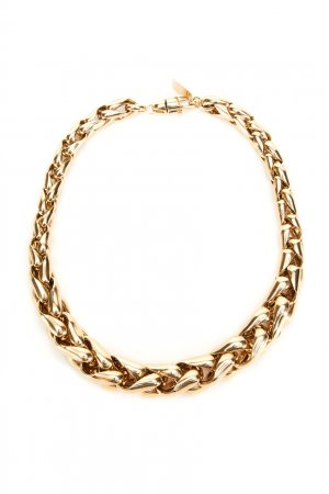 Золотое ожерелье Large Lauren Rubinski. Цвет: золотой