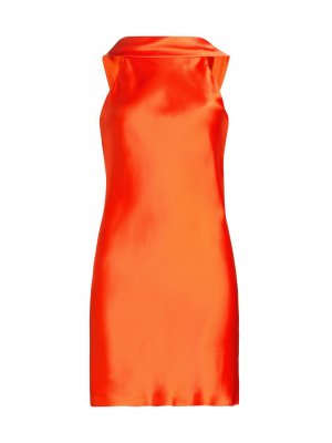Шелковое коктейльное платье Angelonia Amanda Uprichard