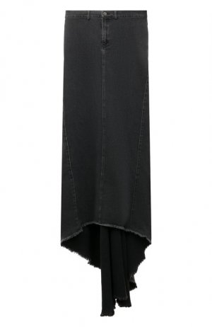 Джинсовая юбка Giuseppe di Morabito. Цвет: серый