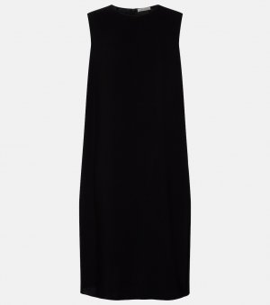 Платье миди Mirna из крепа THE ROW, черный Row