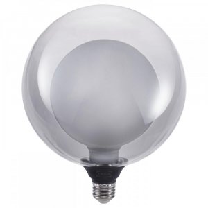 Светодиодная лампа MOLNART E26 100 люмен, двойная перчатка, серое прозрачное стекло, 180 мм IKEA