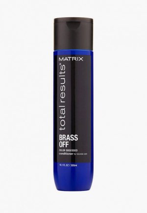 Кондиционер для волос Matrix Total Results Brass Off глубого питания светлых волос, 300 мл. Цвет: прозрачный