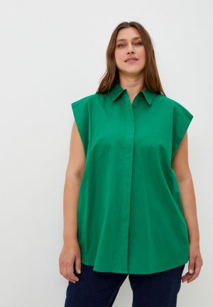 Блуза Neohit. Цвет: зеленый