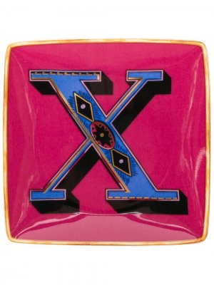Декоративная тарелка X Versace. Цвет: розовый
