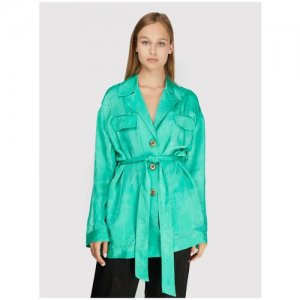 Пиджак , размер 44, зеленый Pinko. Цвет: зеленый