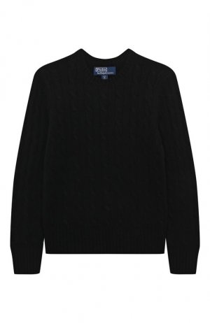 Кашемировый пуловер Polo Ralph Lauren. Цвет: чёрный