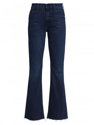 Эластичные расклешенные джинсы с высокой посадкой Weekender , мятный Mother
