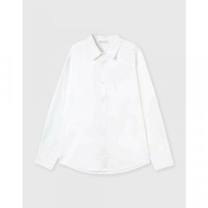 Рубашка , размер L (50-52), белый Gloria Jeans. Цвет: белый/молочный