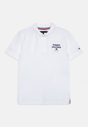 Рубашка-поло LOGO , цвет white Tommy Hilfiger