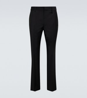 Костюмные брюки из шерсти и мохера , черный Givenchy