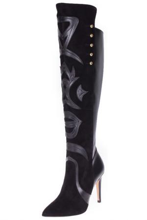 High boots EL Dantes. Цвет: black