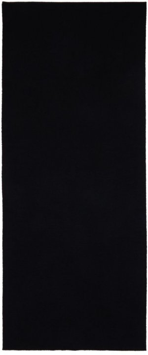 Черный линолеумный шарф Studio Nicholson