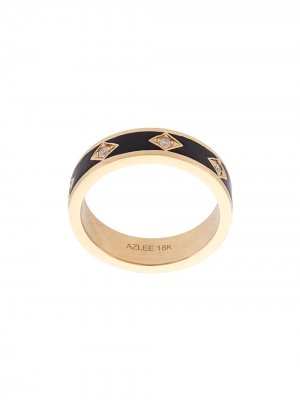 Декорированное кольцо Azlee. Цвет: ylwgld