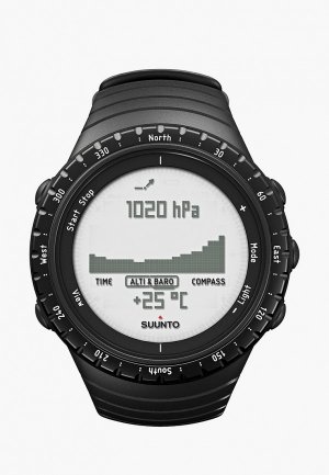 Часы Suunto CORE REGULAR BLACK. Цвет: черный