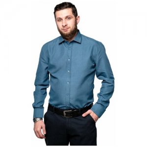 Рубашка мужская Twist 10, рос.р-р: 56/XL (170-178, 44 ворот) Imperator. Цвет: синий