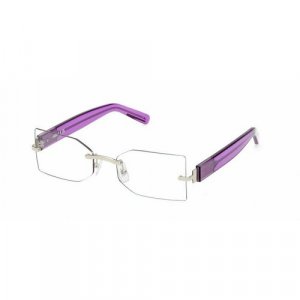 Солнцезащитные очки , серебряный, фиолетовый GCDS. Цвет: серебристый/фиолетовый