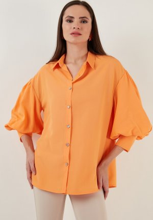 Блузка-рубашка LOOSE FIT , цвет orange LELA