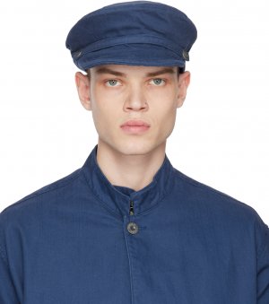 Синяя железнодорожная шляпа Nigel Cabourn