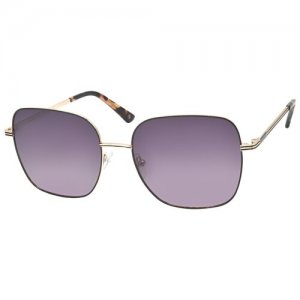 Солнцезащитные очки ES-1126, фиолетовый, золотой Elfspirit. Цвет: золотистый