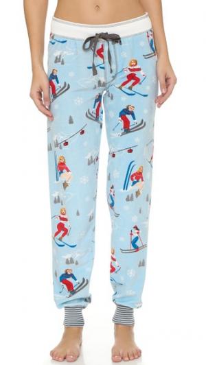 Винтажные пижамные брюки PJ Salvage Skier LUXE