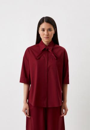 Блуза Vika Gazinskaya 2.0. Цвет: бордовый