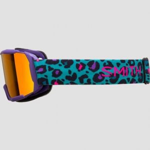 Очки Daredevil OTG — детские , цвет Purple Haze Neon Cheetah/Red Sol-X Mirror Smith