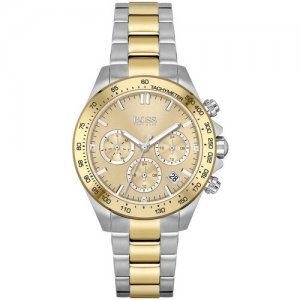 Наручные часы Novia Sport Lux, золотой, серебряный BOSS. Цвет: золотистый