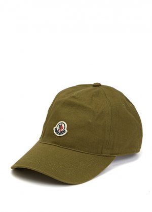 Женская шляпа цвета хаки Moncler
