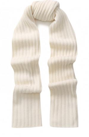 Кашемировый шарф FTC. Цвет: белый
