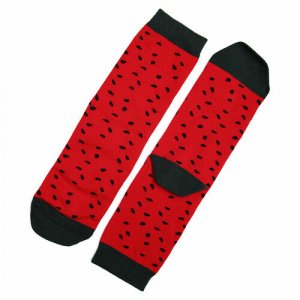 Носки SocksNRoll, размер 35/39, красный Socks'N'Roll. Цвет: красный