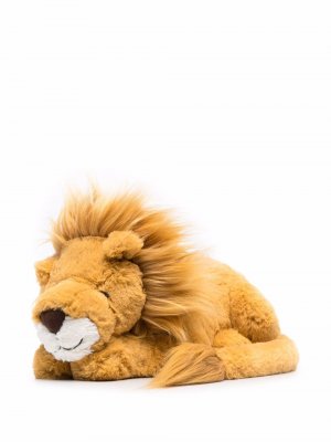 Мягкая игрушка лев Louie Jellycat. Цвет: желтый
