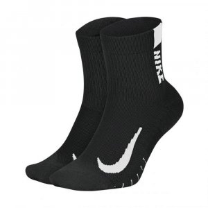 Носки Multiplier Ankle 2 Pair Nike. Цвет: черный